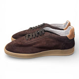 Sneaker uomo Soldini 80 Akira suede brown taffy<BR/> 