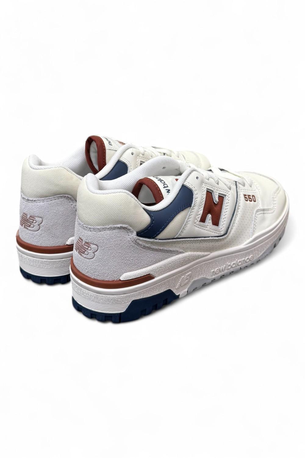 Sneaker New Balance BB550 ESG bianco blu 