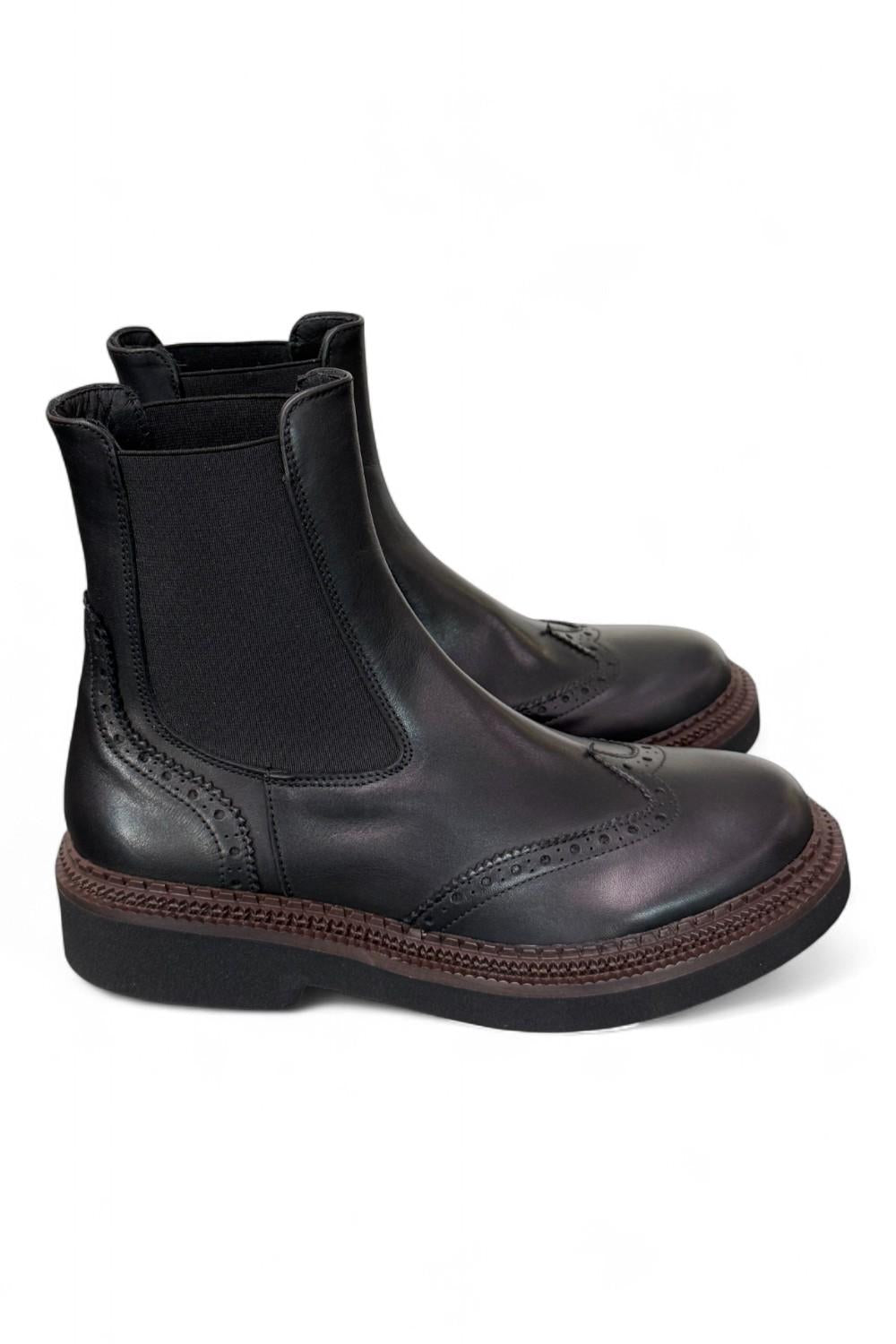 Beatles imperiale pelle nera Crown<BR/> 