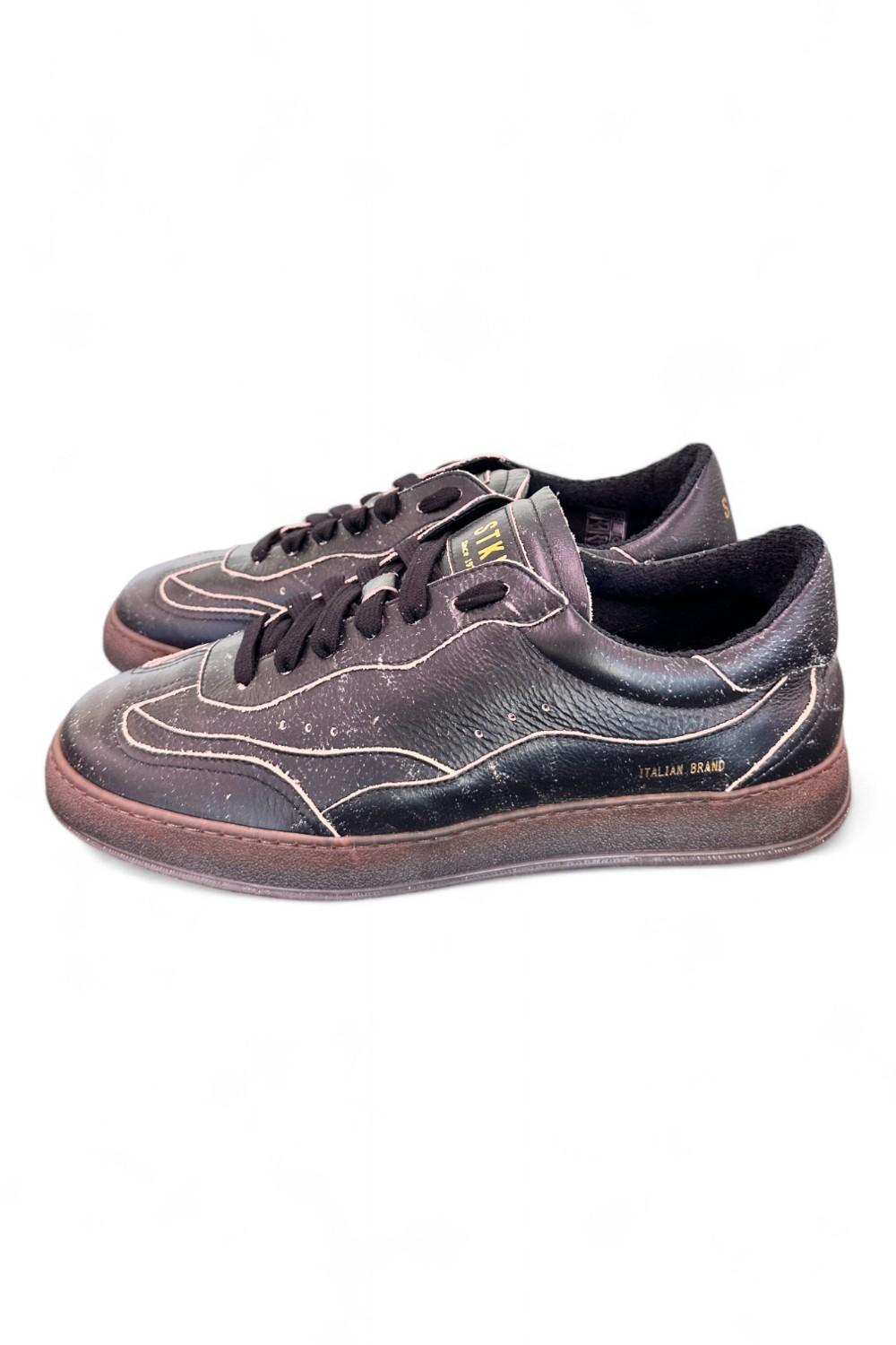 Sneaker uomo Stokton venus nero vintage 