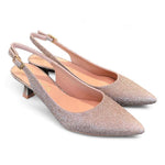 Slingback lux oro tacco 5 Unisa 