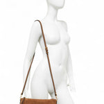Pochette Nora suede caramello Gianni Chiarini<BR/> 