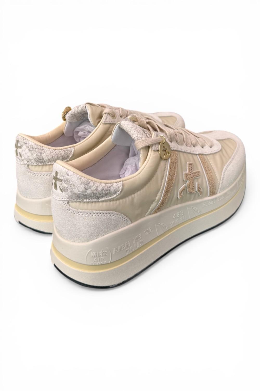 Sneaker donna Bethcoin 8145 Premiata latte 
