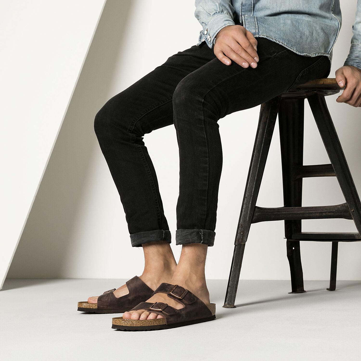Ciabatta Arizona Habana Oil Leather Birkenstock 052533 