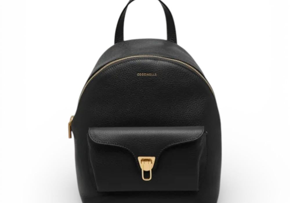 Zaino Beat Soft pelle nera Coccinelle 