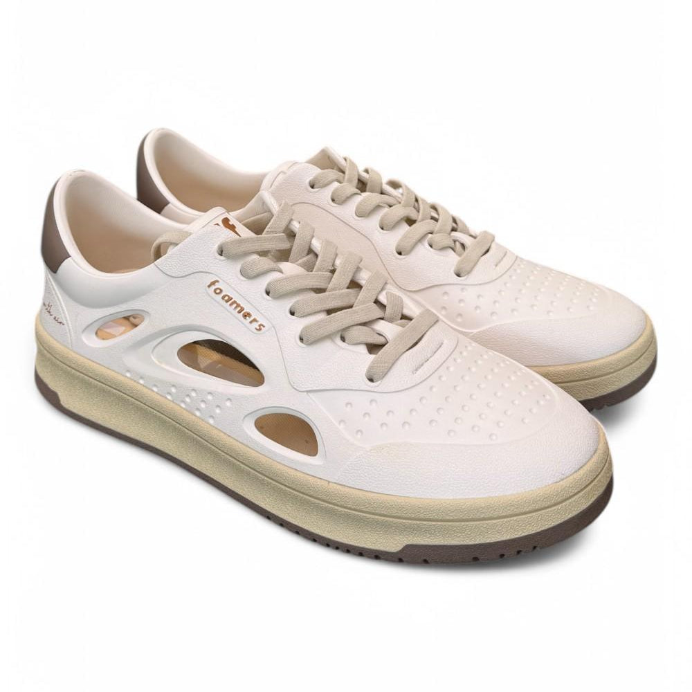 Sneaker Foamers Eva bianco tortora 