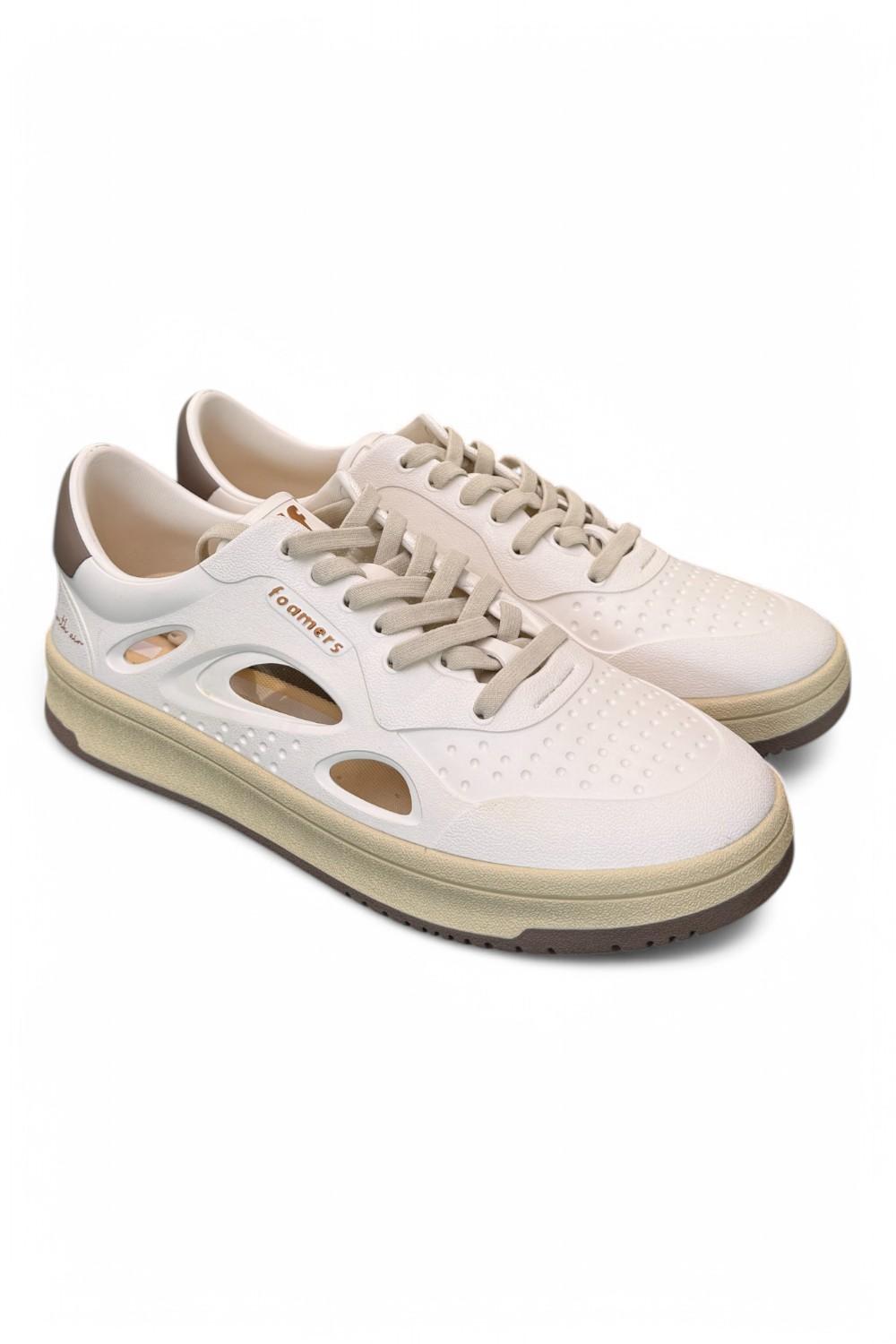 Sneaker Foamers Eva bianco tortora 