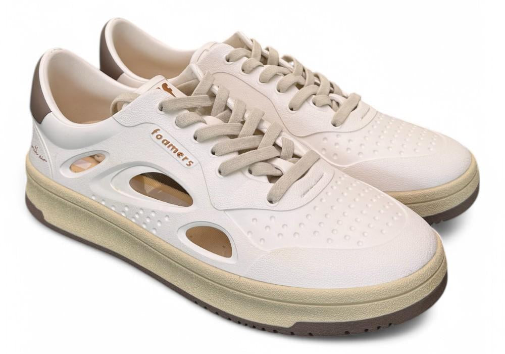 Sneaker Foamers Eva bianco tortora 