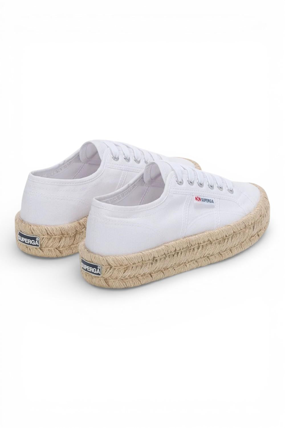 Sneaker Superga 2740 Platform cotton stone wash rope 