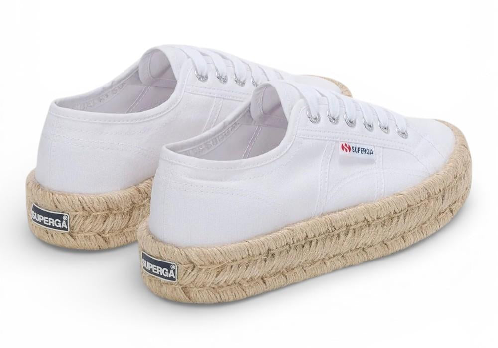 Sneaker Superga 2740 Platform cotton stone wash rope 