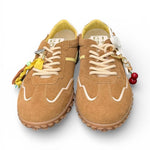 Sneaker Gioplus Cielo low suede cuoio 