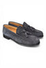 Mocassino mappetti suede blu Kebo