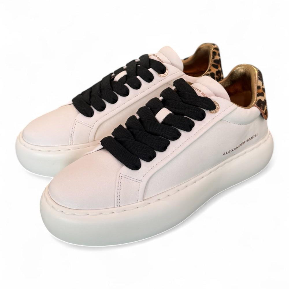 Sneaker donna Soho white leo Alexander Smith<BR/> 