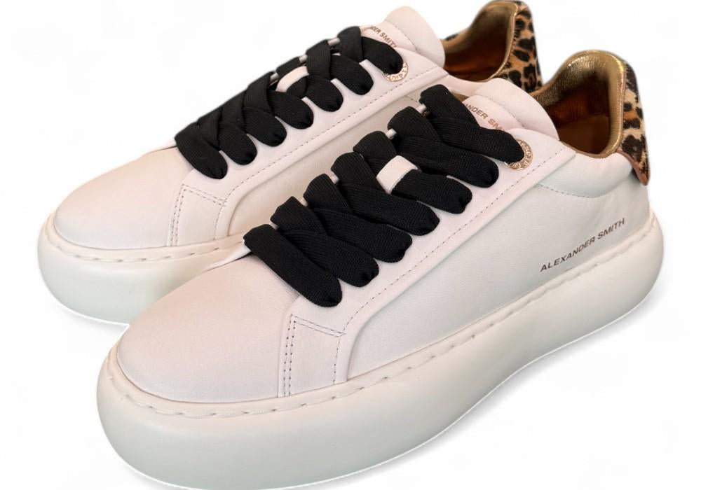 Sneaker donna Soho white leo Alexander Smith<BR/> 
