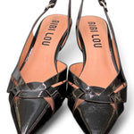 Slingback Bibi Lou incroci naplak nero tacco 