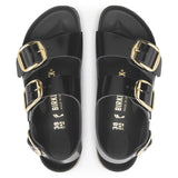 Sandalo Milano Big Buckle shine black Birkenstock 1024211 