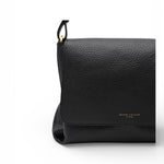 Postino Cecile pelle nera Gianni Chiarini<BR/> 