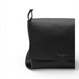 Postino Cecile pelle nera Gianni Chiarini<BR/> 