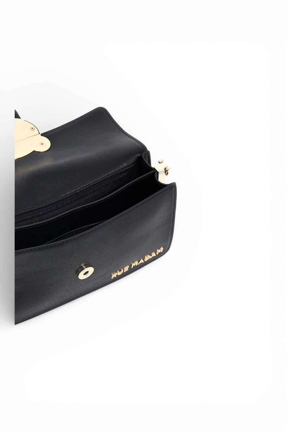 Baguette Teddy soft black Rue Madam 