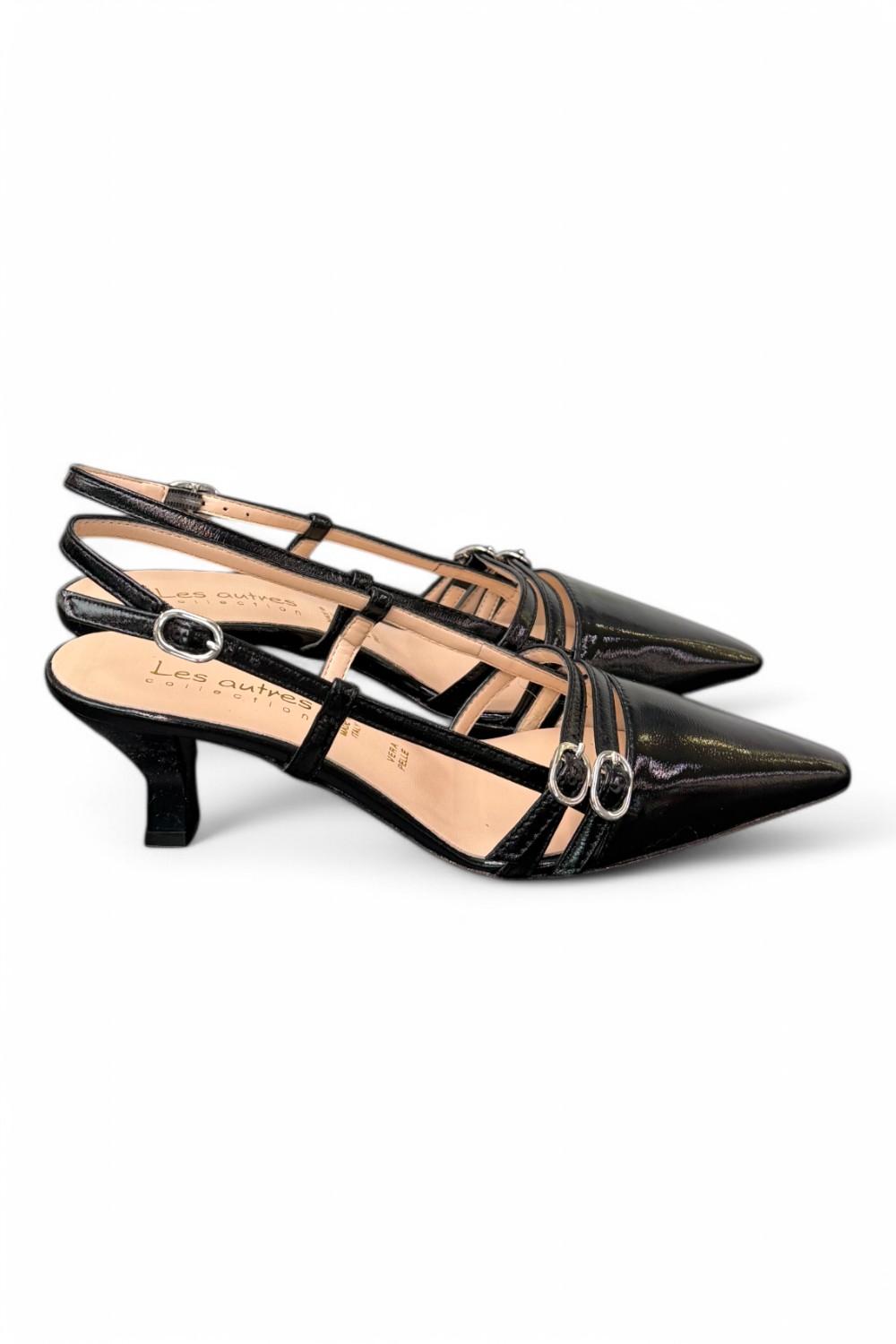 Slingback cinturini T50 nero Les Autres<BR/> 