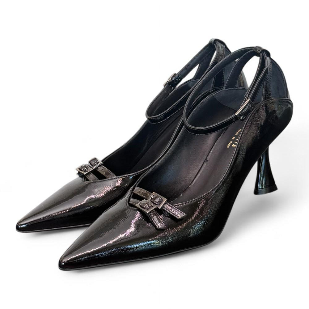Decolté vernice nera Isabelle Paris<BR/> 