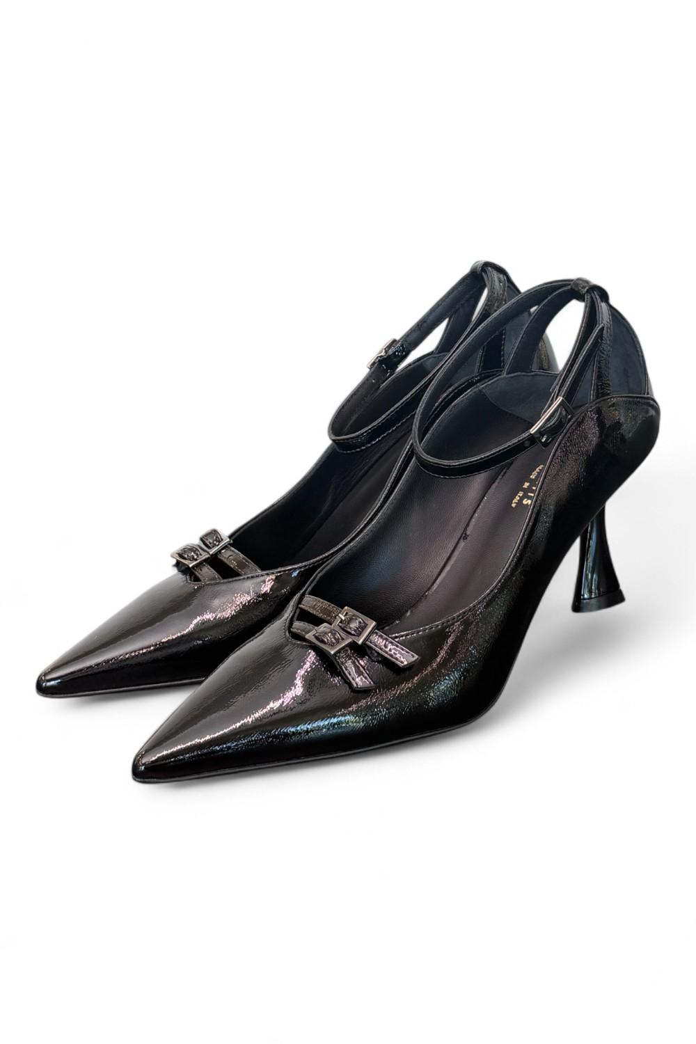 Decolté vernice nera Isabelle Paris<BR/> 