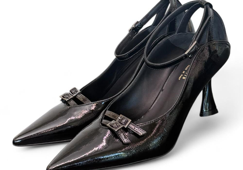 Decolté vernice nera Isabelle Paris<BR/> 