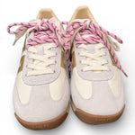 Sneaker Jogger nylon white Back70 