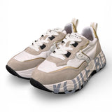 Sneaker donna Voile Blanche Club 105 bianca oro 1N03 