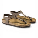 Sandalo kairo birkibuc mocca Birkenstock 147131 