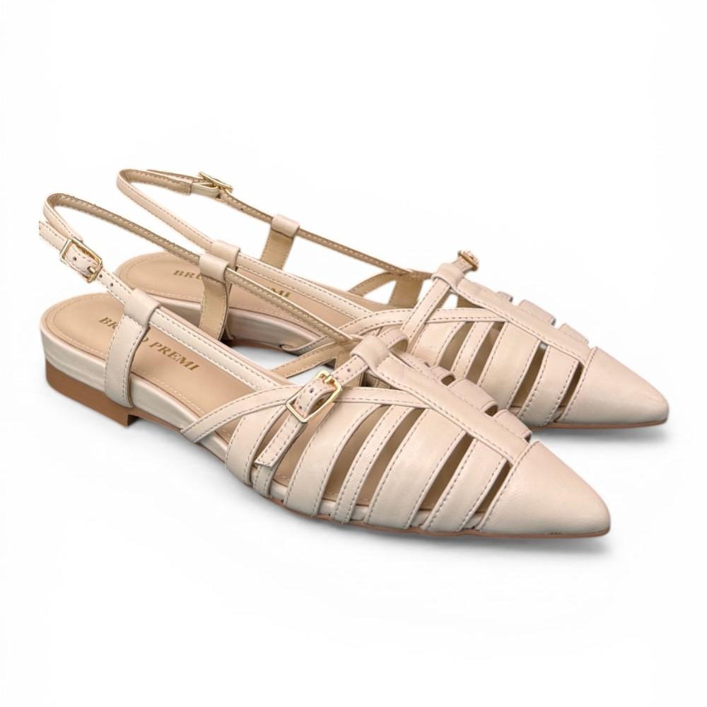 Slingback mignon latte Bruno Premi 
