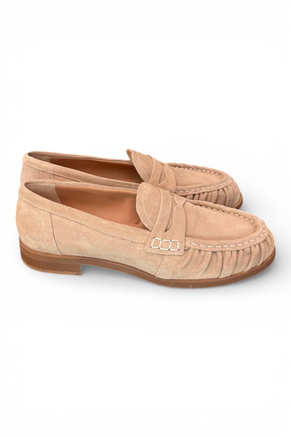 Mocassino donna suede noisette Studiouno 