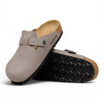 Boston TEX Birko-Flor Nubuck gray taupe<BR/> 