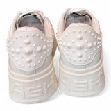Sneaker Ash Match bianca platino 