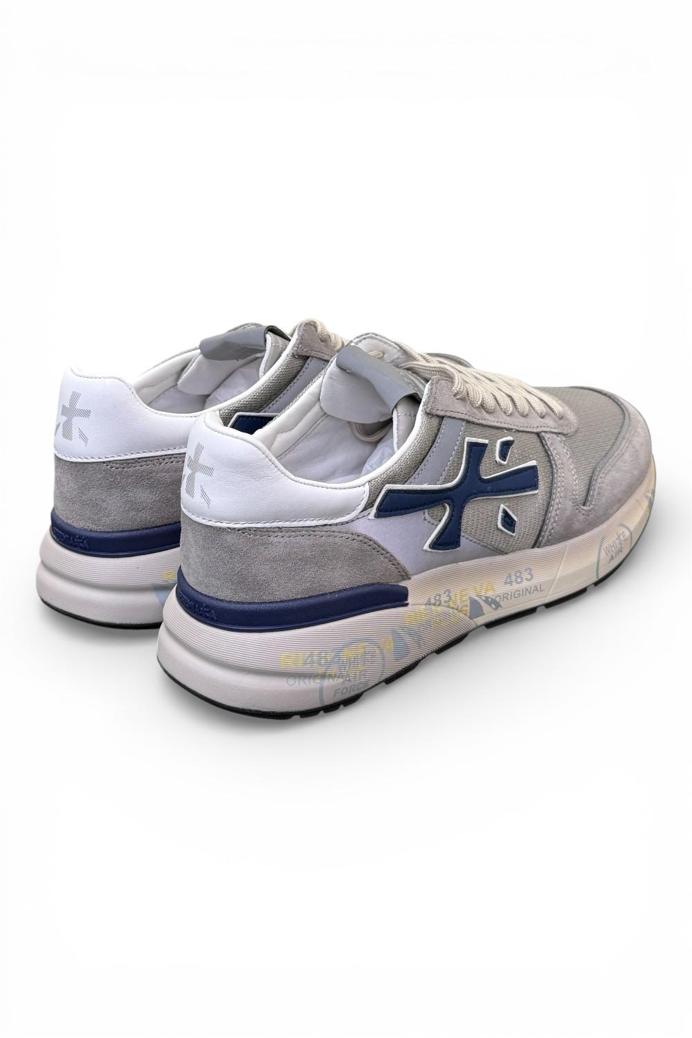 Sneaker uomo Mick 8001 Premiata grigio/blu 