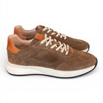 Sneaker run suede brown Ambitious 