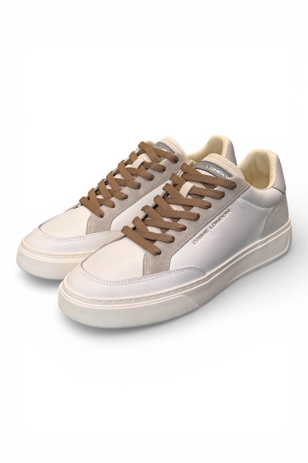 Sneaker eclipse vaschetta bianca beige Crime London 