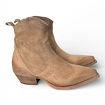 Stivaletto texano suede beige Metisse<BR/> 