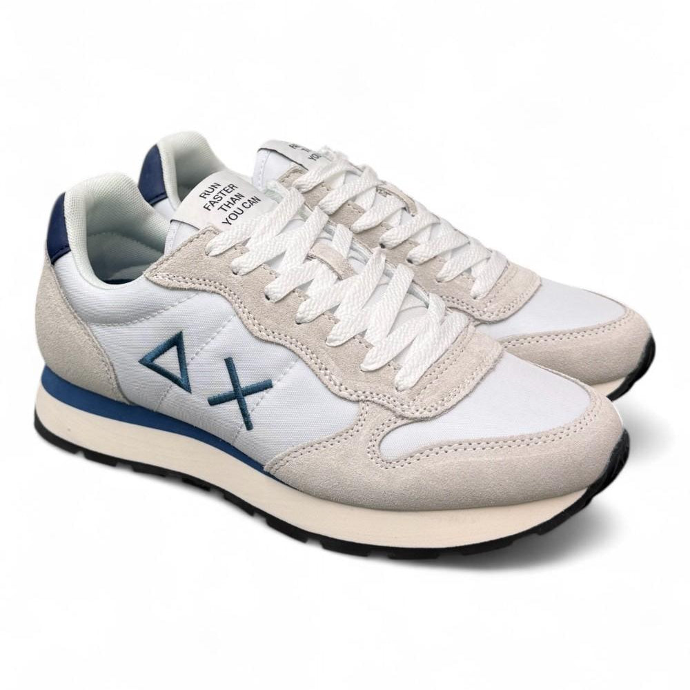 Sneaker uomo SUN 68 TOM basic bianco<BR/> 