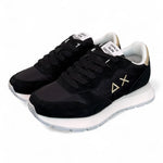 Sneaker donna SUN 68 ALLY black gold silver 