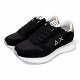 Sneaker donna SUN 68 ALLY black gold silver 