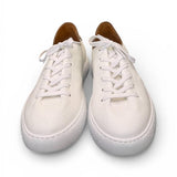 Sneaker pelle bianca taglio vivo Pawelks<BR/> <BR/> 
