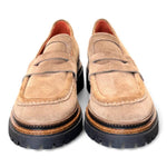 Mocassino donna suede beige Mjus<BR/> 