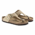 Ciabatta Gizeh Big Buckle nabuk sandcastle Birkenstock 1023966 