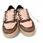 Sneaker uomo Hyper pelle bianca oliva 