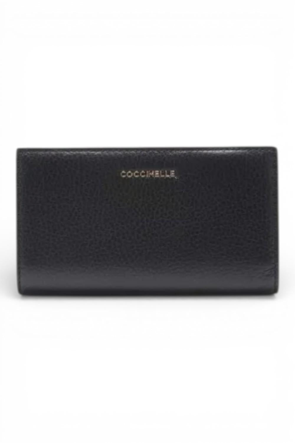 P.foglio metallic soft nero lungo Coccinelle 
