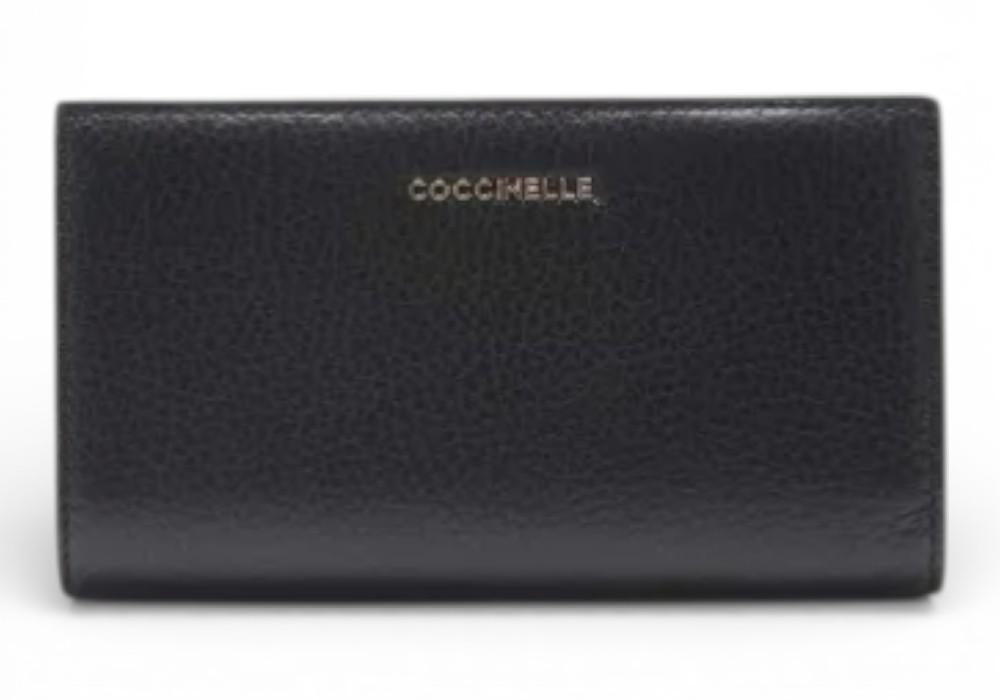 P.foglio metallic soft nero lungo Coccinelle 