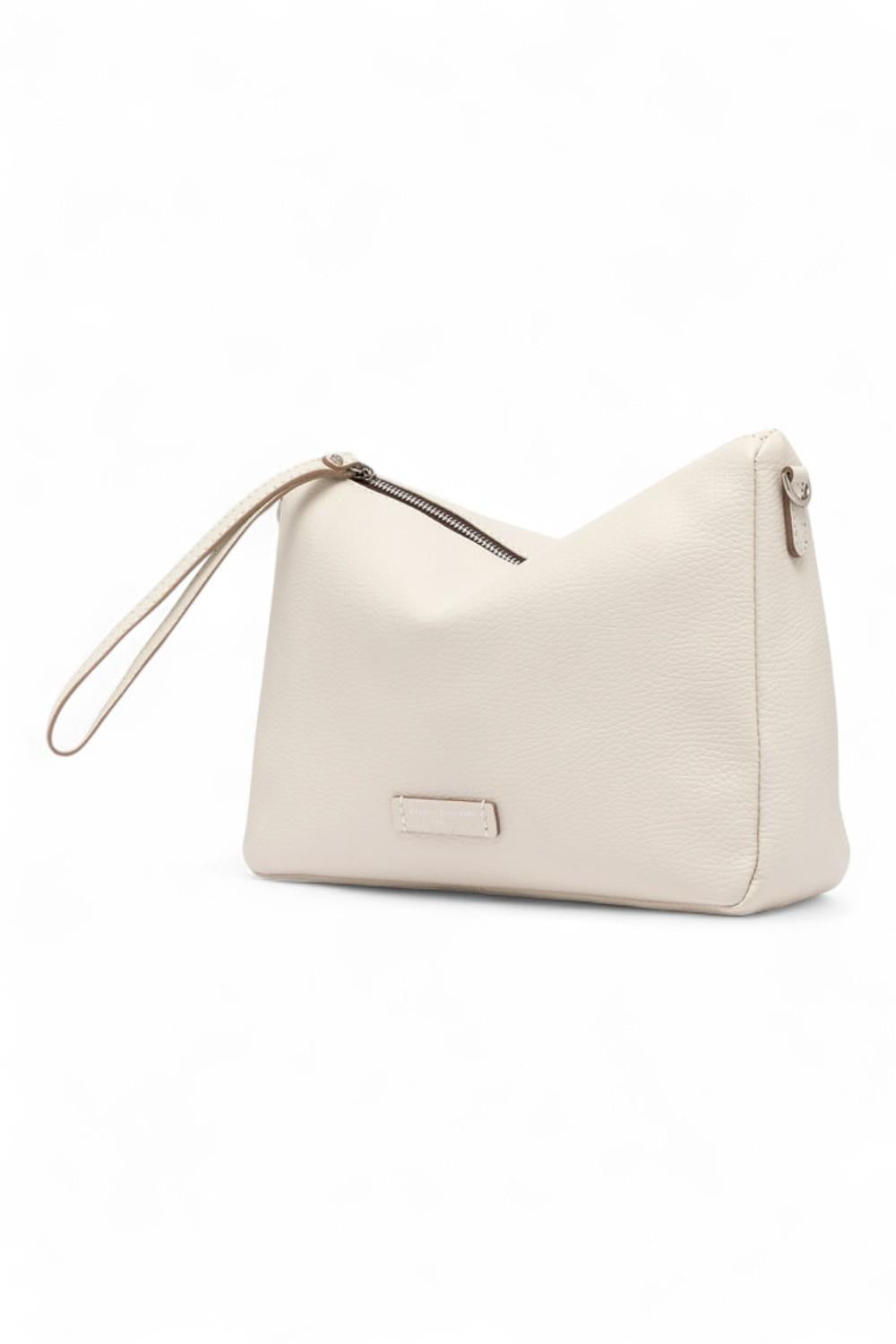 Pochette Nora pelle latte Gianni Chiarini<BR/> 