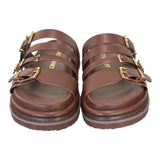 Ciabatta platform testa di moro Janet<BR/> <BR/> 