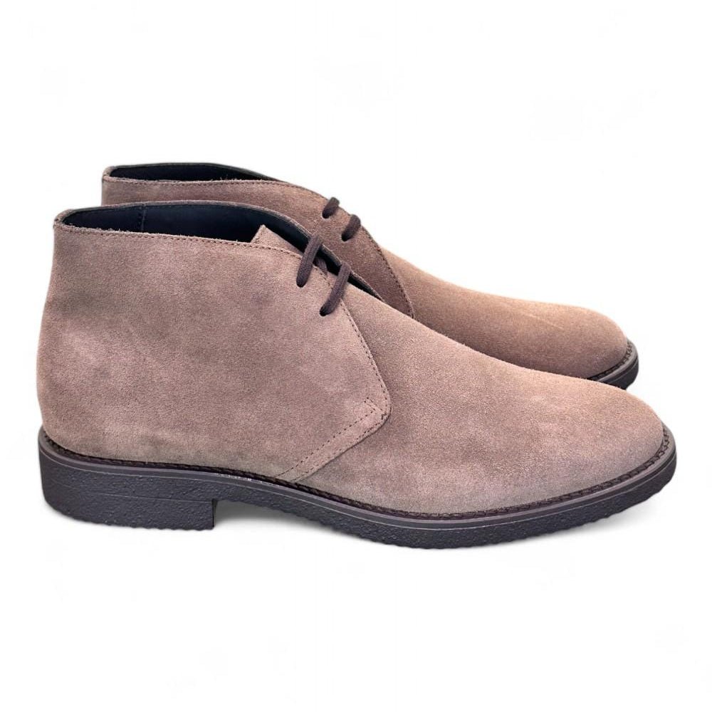 Polacco uomo suede gianduia Antica Cuoieria 
